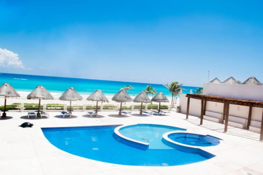 Villas Marlin 108, A Pie De Playa, Albercas, Jacuzi, Ubicacion Inmejorable Канкун Екстер'єр фото
