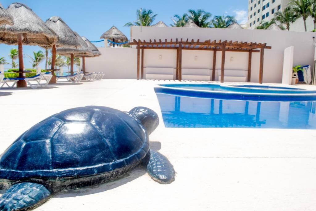 Villas Marlin 108, A Pie De Playa, Albercas, Jacuzi, Ubicacion Inmejorable Канкун Екстер'єр фото