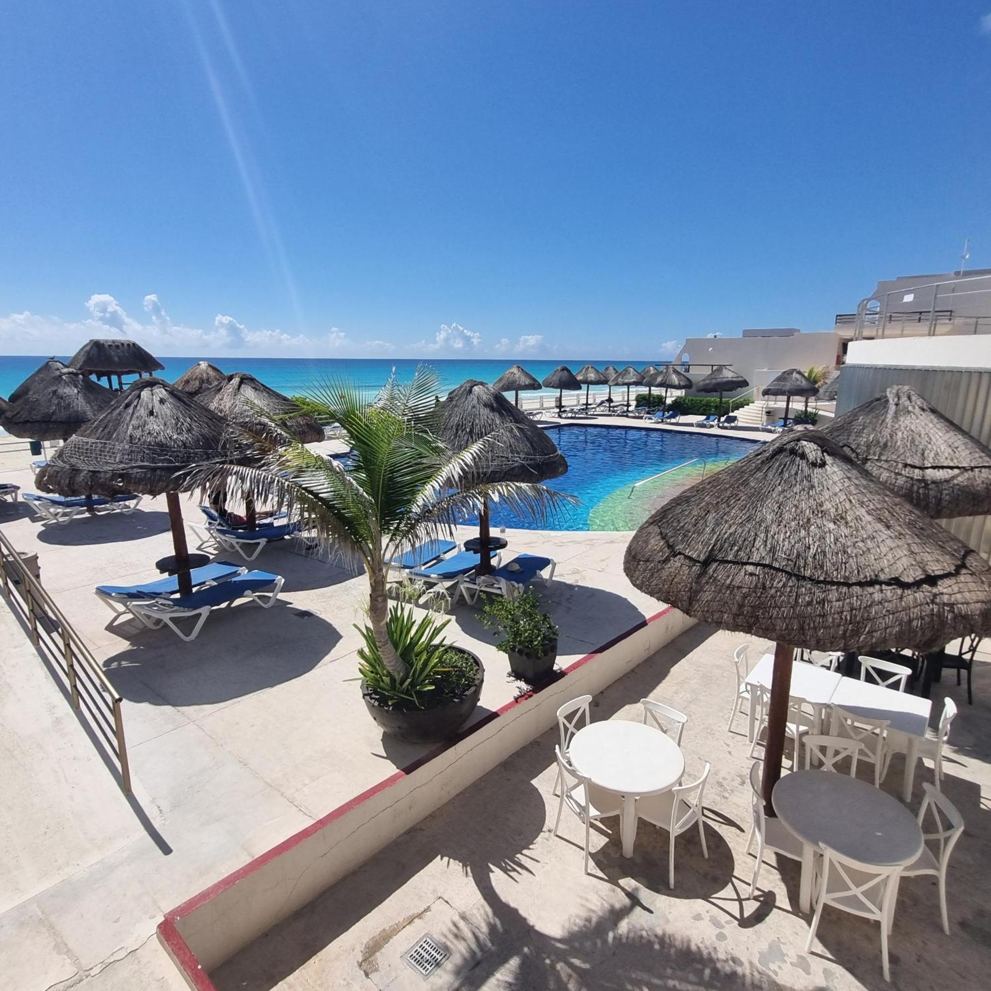 Villas Marlin 108, A Pie De Playa, Albercas, Jacuzi, Ubicacion Inmejorable Канкун Екстер'єр фото